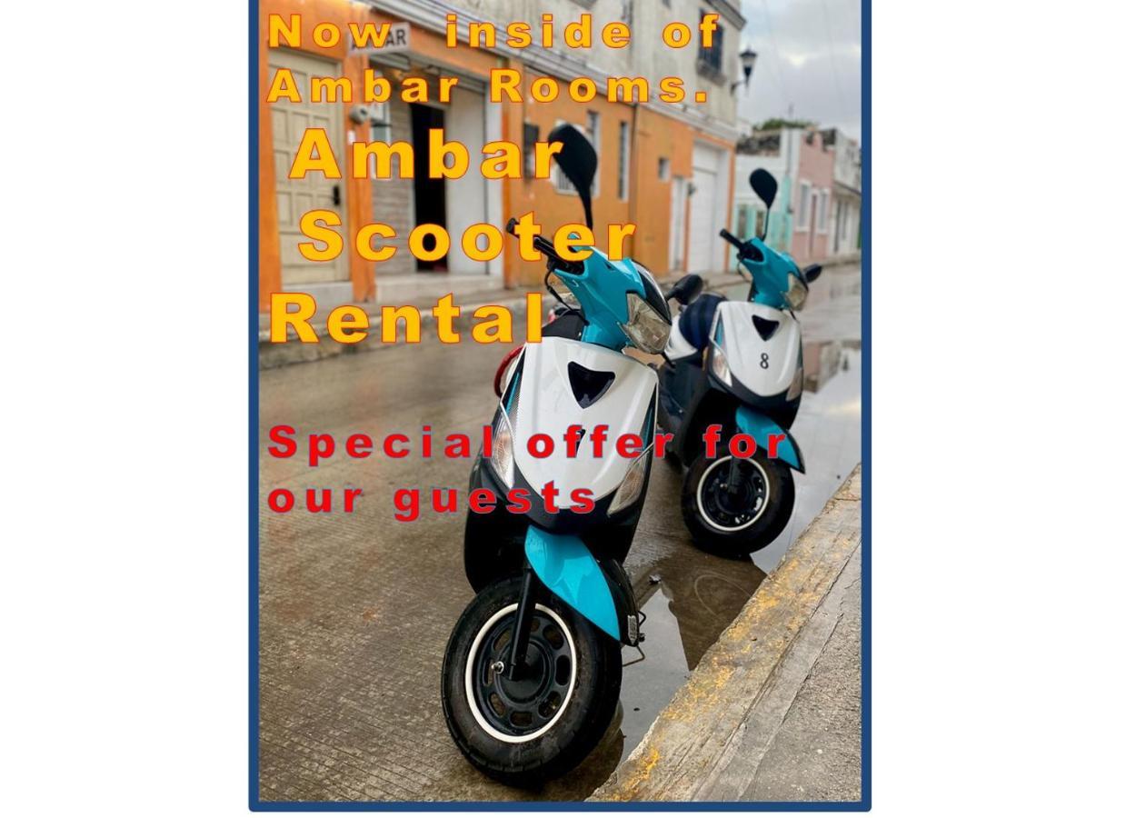 Ambar Rooms Campeche Exterior foto
