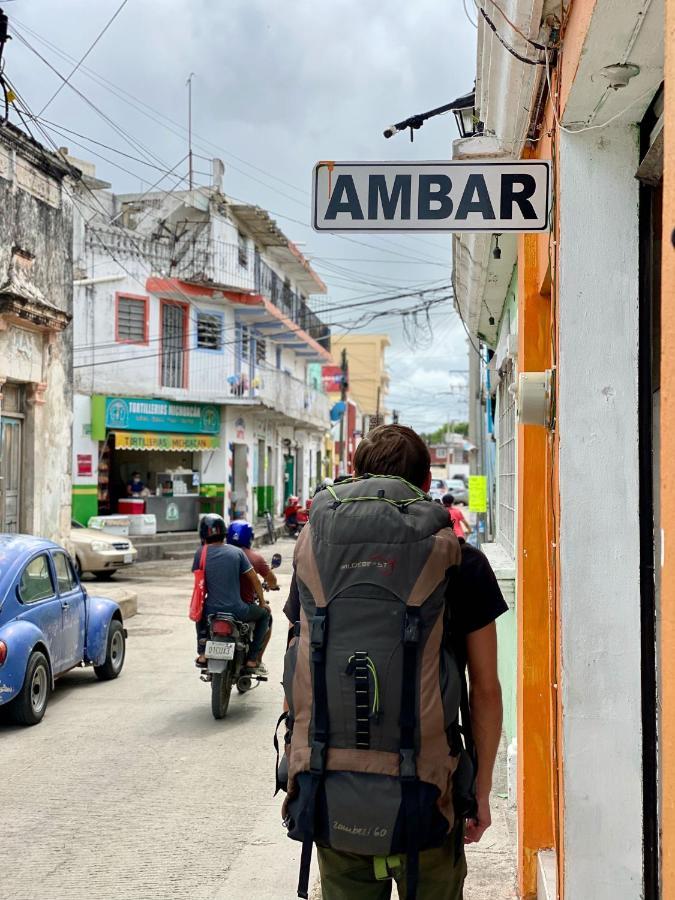 Ambar Rooms Campeche Exterior foto